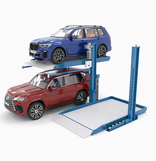 1839585129733536-heavy-duty-two-post-hydraulic-car-parking-lift-system Heavy-Duty Two Post Hydraulic Car Parking Lift System - Image 1