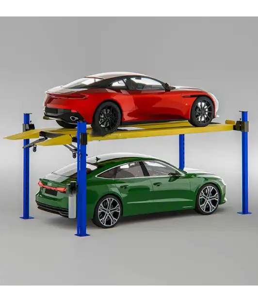 1839589098706086-hydraulic-4-post-parking-lifts-for-garage Hydraulic 4-Post Parking Lifts for Garage - Image 1
