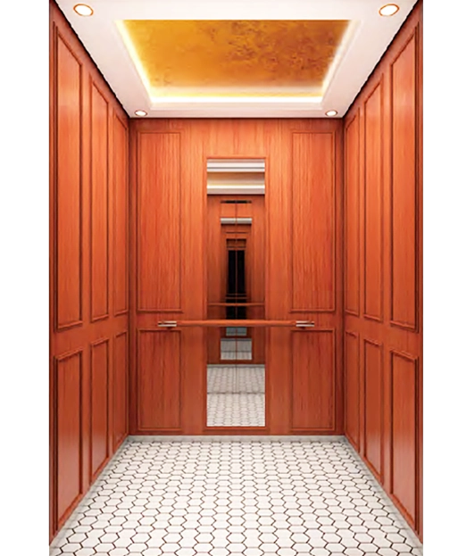 1844615893888822-rose-gold-wooden-paneled-passenger-elevator-he-p40 Rose Gold Wooden Paneled Passenger Elevator - Image 1